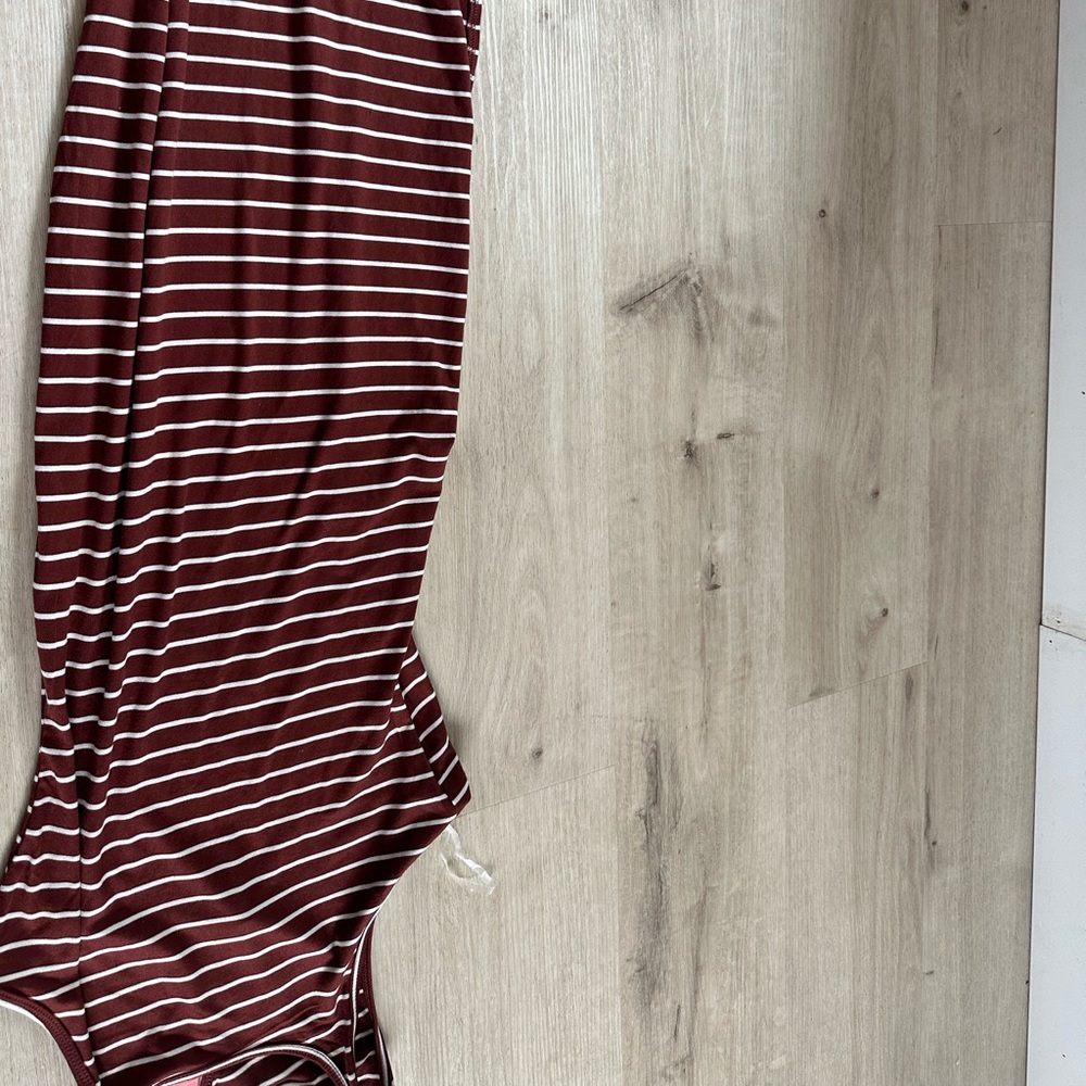 Red and white dress heart and hips new.